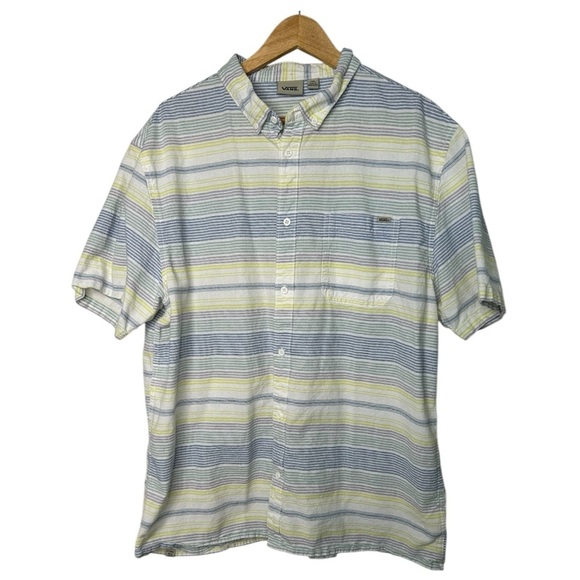 Vans Other - VANS Men’s XXL Striped Button-Down 100% Cotton